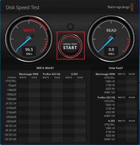 Black magix raw speed test